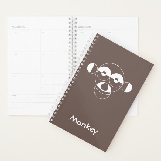 Chinees monkey Zodiac Planner (Display)
