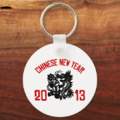 Chinees nieuwjaar 2013 sleutelhanger (Voorkant)
