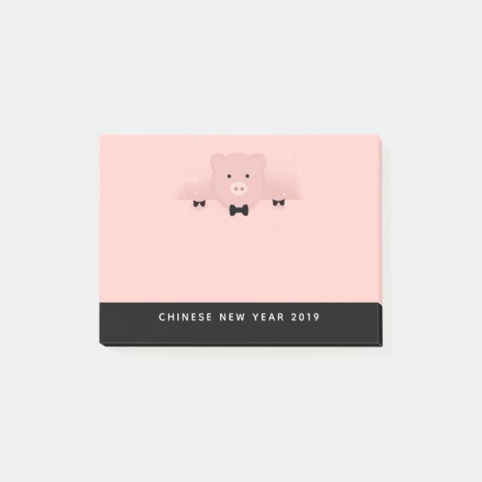 Chinees nieuwjaar 2019 Jaar van de Varkens Post-it® Notes (Voorkant)