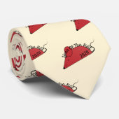 Chinees nieuwjaar 2020 Jaar van de Rat Stropdas (Opgerold)