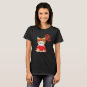 Chinees nieuwjaar 2023 dragojaar van het konijn zo t-shirt (Voorkant volledig)