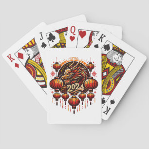 chinees nieuwjaar 2024 pokerkaarten