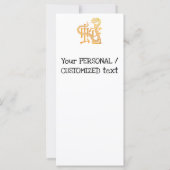 Chinees Nieuwjaar 2025 Gouden SLANG 中国传统新年 Rood (Achterkant)