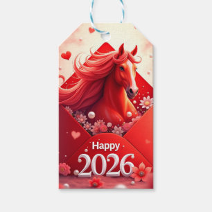 Chinees Nieuwjaar 2026 Cadeaulabel