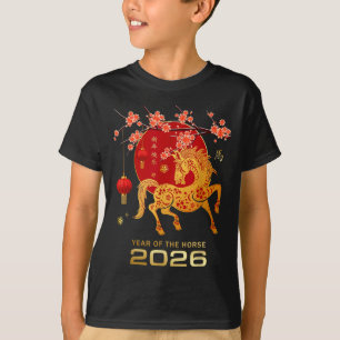 Chinees Nieuwjaar 2026 Jaar Van Het Paard _1 T-shirt