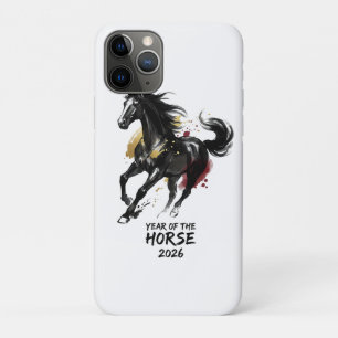 Chinees Nieuwjaar 2026 Paard Kunst iPhone 11 Pro Hoesje