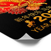 Chinees Nieuwjaar 2026 Poster (Hoek)