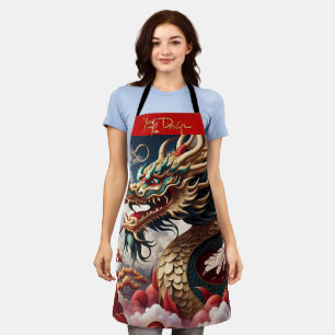 Chinees Nieuwjaar Dragon 2024 AP04 Schort