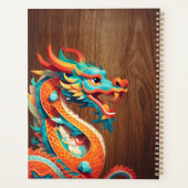 Chinees Nieuwjaar Dragon 2024 Monogram LP Planner (Achterkant)