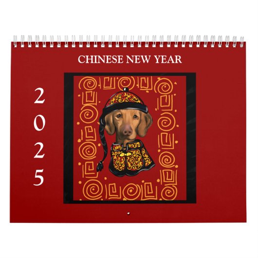 Chinees nieuwjaar kalender (Hoes)