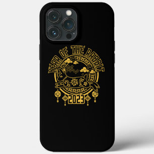 Chinees nieuwjaar konijn iPhone 13 pro max hoesje