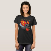 Chinees nieuwjaar Ladybug Firecrackers T-shirt (Voorkant volledig)