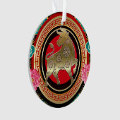 Chinees nieuwjaar ornament (voorkant)