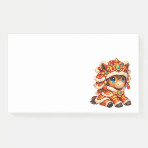 Chinees Nieuwjaar Paard 2026 Zodiac Post-it® Notes