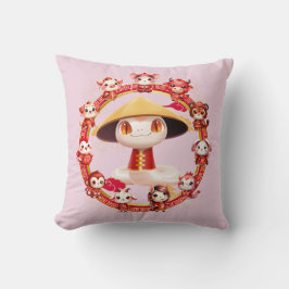 Chinees Nieuwjaar Slang Ontwerp 3 Kussen