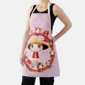 Chinees Nieuwjaar Slang Ontwerp 3 Schort (Insitu)