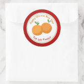 Chinees Nieuwjaar Stickers (twee Sinaasappels) (Tas)