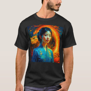Chinees nieuwjaar van de draak t-shirt