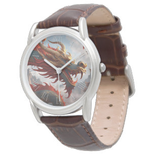 Chinees Nieuwjaar van de Dragon Zodiac Verjaardag Horloge