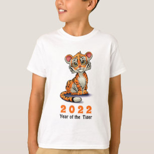 Chinees nieuwjaar van de tijger in Tiger 2022 T-shirt