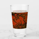 Chinees nieuwjaar van de Varkens 2019 - Rood en go Glas (Voorkant)