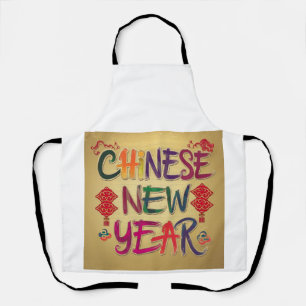 Chinees Nieuwjaar verandering Schort