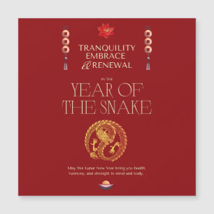 CHINEES NIEUWJAAR WENSKAART