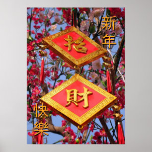 Chinees nieuwjaar wil! poster