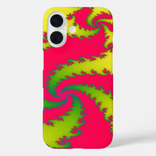Chinees Nieuwjaarsdraak Fractal iPhone 16 Hoesje