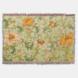  Chinees Ornament Jones Flowers Deken