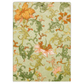 Chinees Ornament Jones Flowers Klembord (Achterkant)