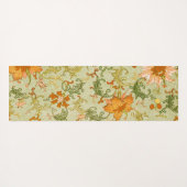  Chinees Ornament Jones Flowers Yogamat (Achterkant (horizontaal))