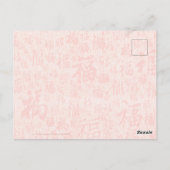 Chinees Ox Nieuwjaar Horizontaal briefkaart (Achterkant)