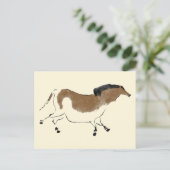 Chinees paard briefkaart (Staand voorkant)
