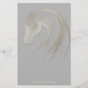 Chinees Paard Jaar Zodiac Verjaardag Stationery 1 Briefpapier