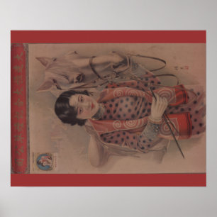 Chinees poster briefkaart