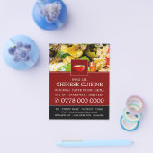 Chinees restaurant Adverteren Flyer (Enkel)