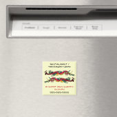 Chinees restaurant/Takeaway fridge magnet Magneet (Insitu (Vaatwasser))