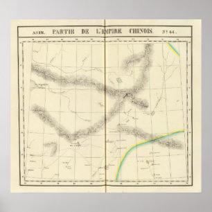 Chinees rijk, Azië 44 Poster