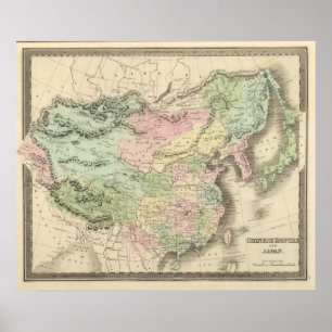 Chinees rijk en Japan Poster
