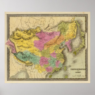 Chinees rijk en Japan Poster