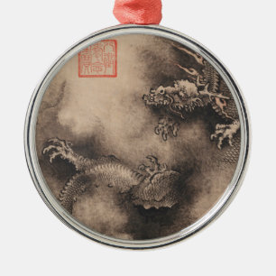 Chinees schilderen voor dragojaar 2024 R Ornament