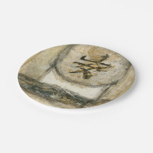 Chinees schilderij van Mauro Papieren Bordje
