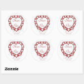 Chinees Sharpei Ware Liefde - Sticker (Vel)