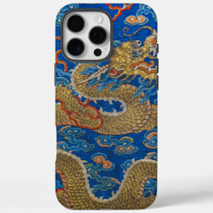 Chinees Spiritueel imperial Golden Dragon Animal iPhone 16 Pro Max Hoesje