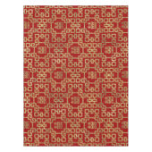 Chinees symbool voor dubbel geluk tafelkleed (Voorkant)