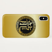 Chinees Symbooljaar van de Draak GBG Case-Mate iPhone Case (Achterkant (horizontaal))