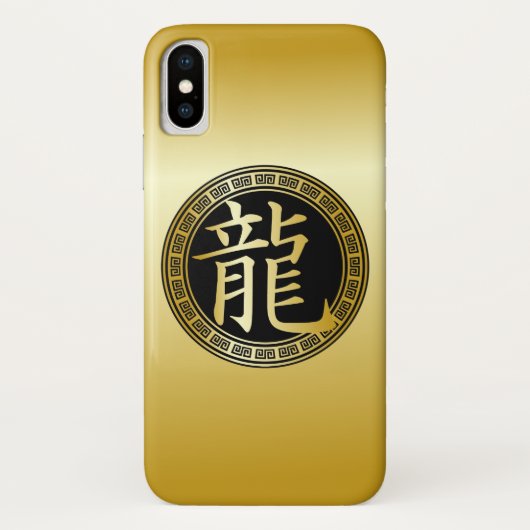 Chinees Symbooljaar van de Draak GBG Case-Mate iPhone Case (Achterkant)