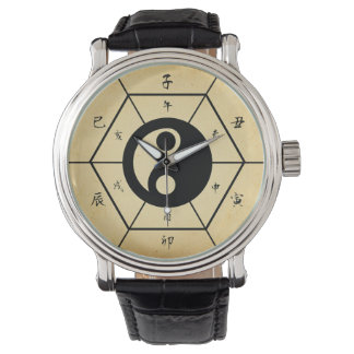 Chinees tekenpakket met Taichi Ying en Yang Horloge
