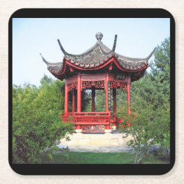 Chinees theehuis onderzetter